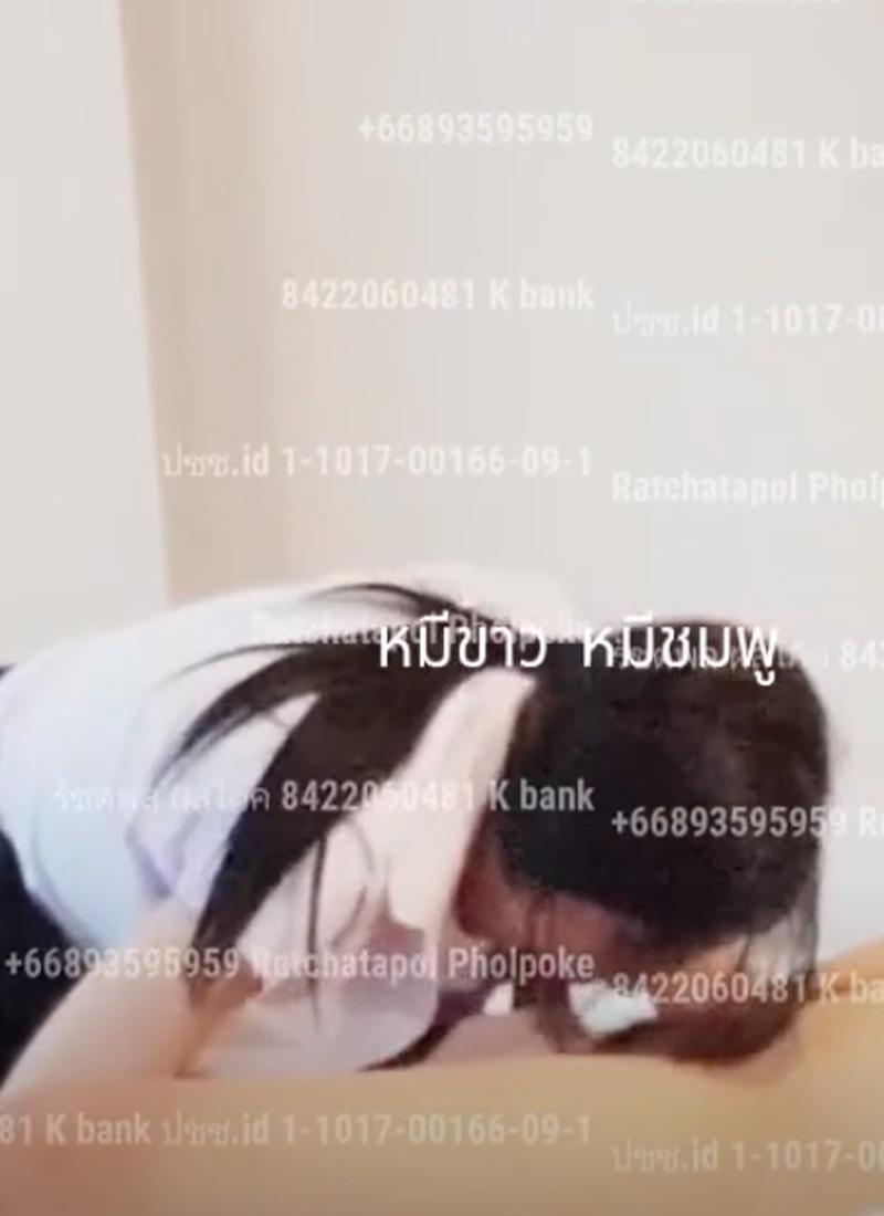 คลิปหลุดห้องเชือด นักศึกษาไซด์ไลน์อย่างแจ่มน้องคลานขึ้นเตียงอมควยให้เสี่ยอย่างฟิน