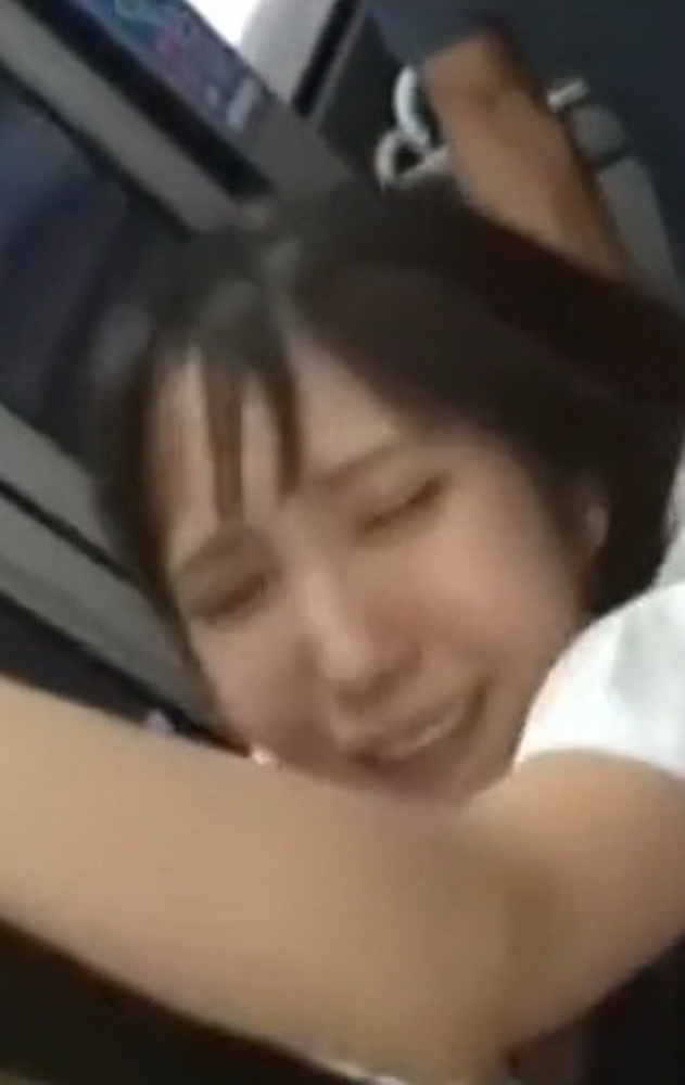 Student Ambushed On A Bus Fucked Hard In Public